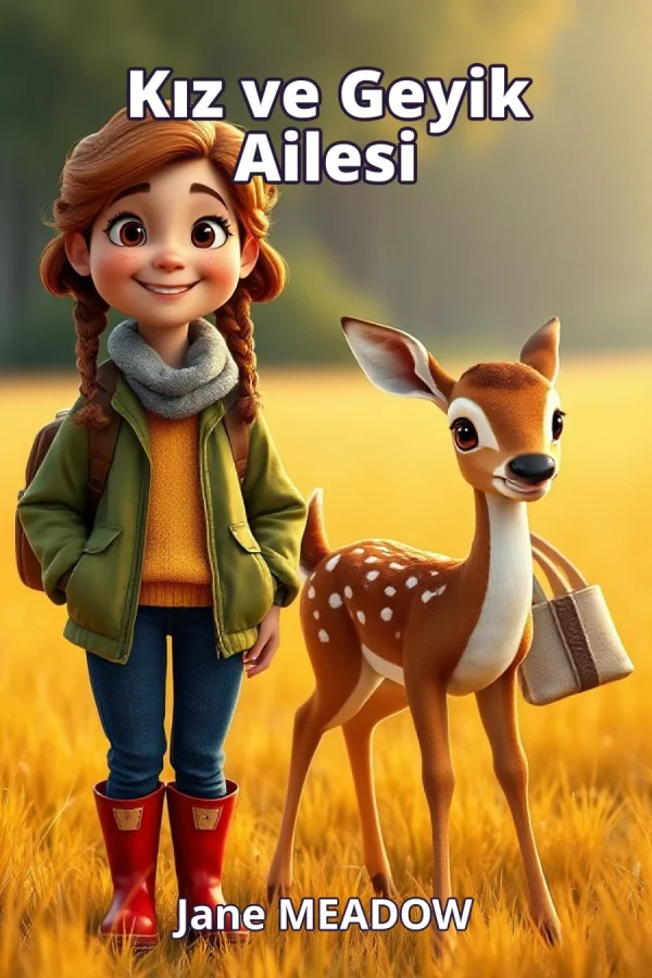 Kız ve Geyik Ailesi