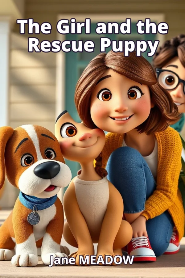The Girl and the Rescue Puppy