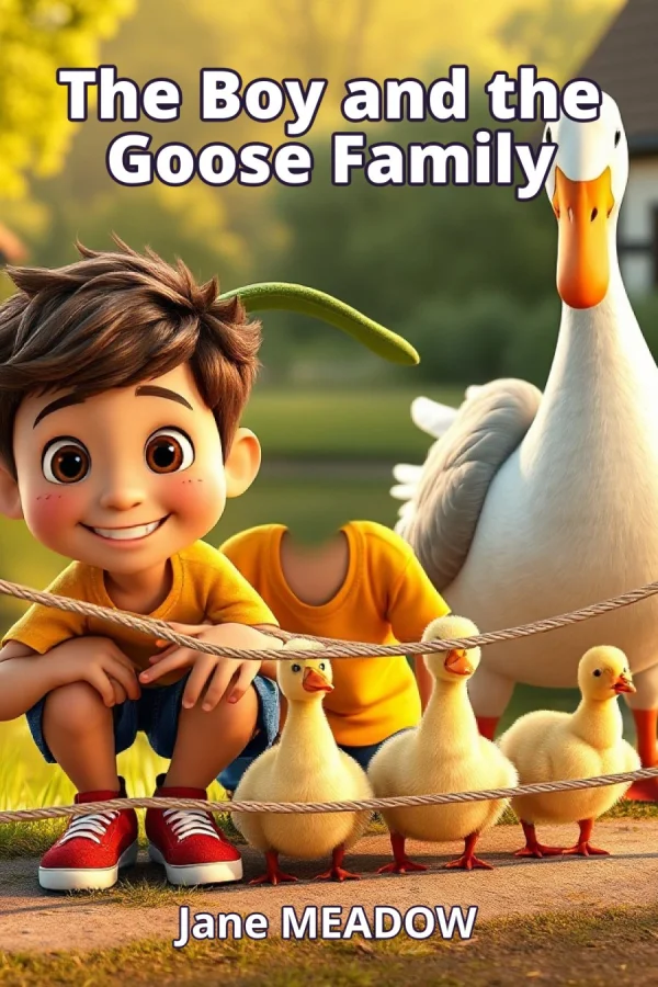 The Boy and the Goose Family