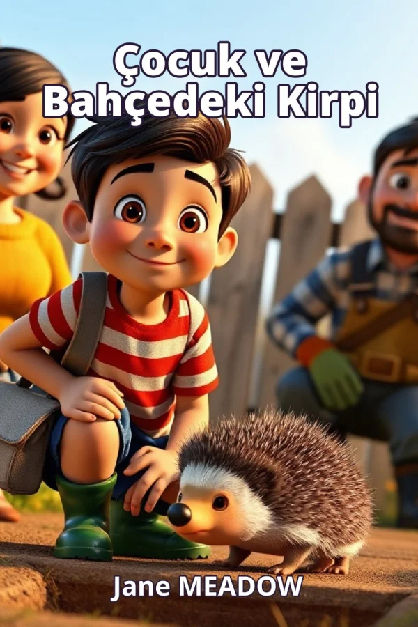 Çocuk ve Bahçedeki Kirpi