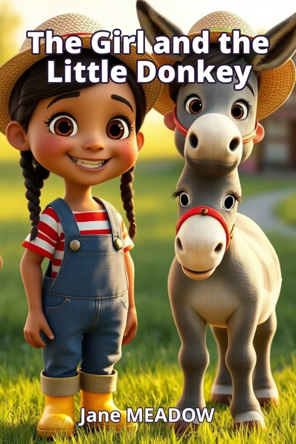 The Girl and the Little Donkey