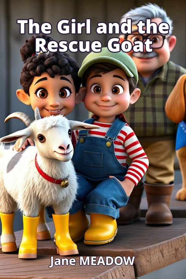 The Girl and the Rescue Goat