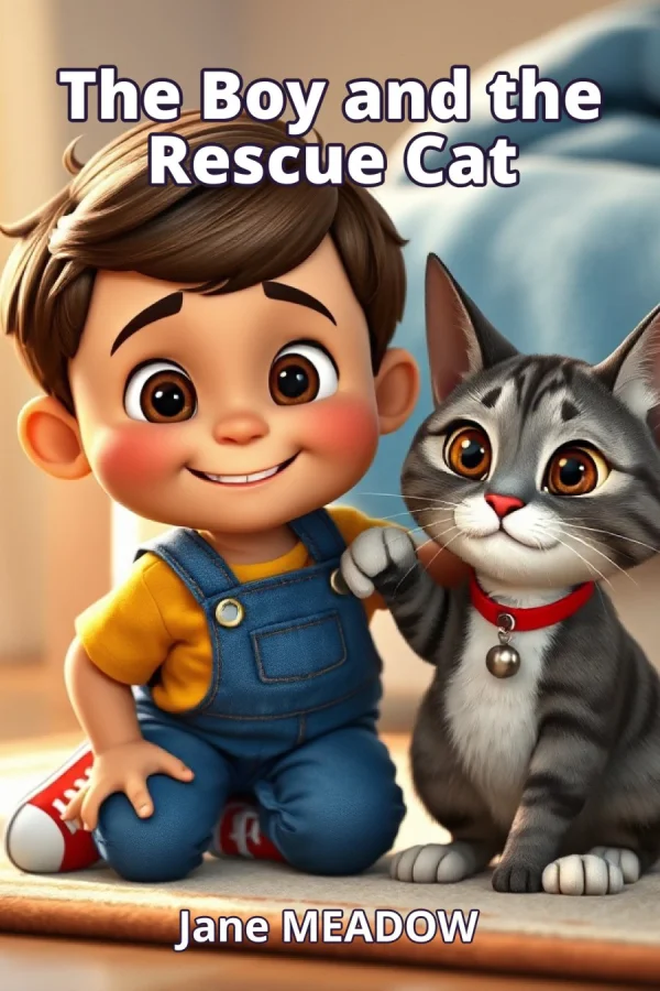 The Boy and the Rescue Cat
