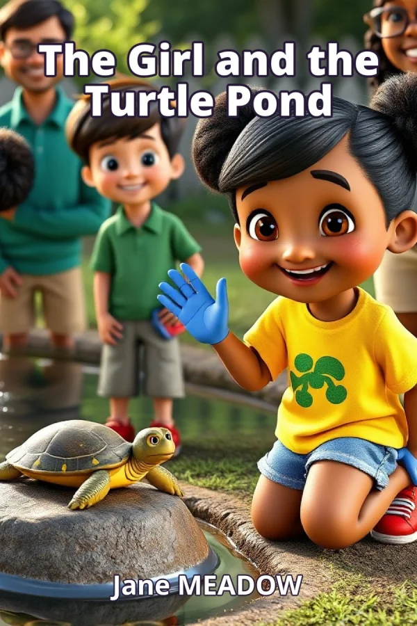 The Girl and the Turtle Pond