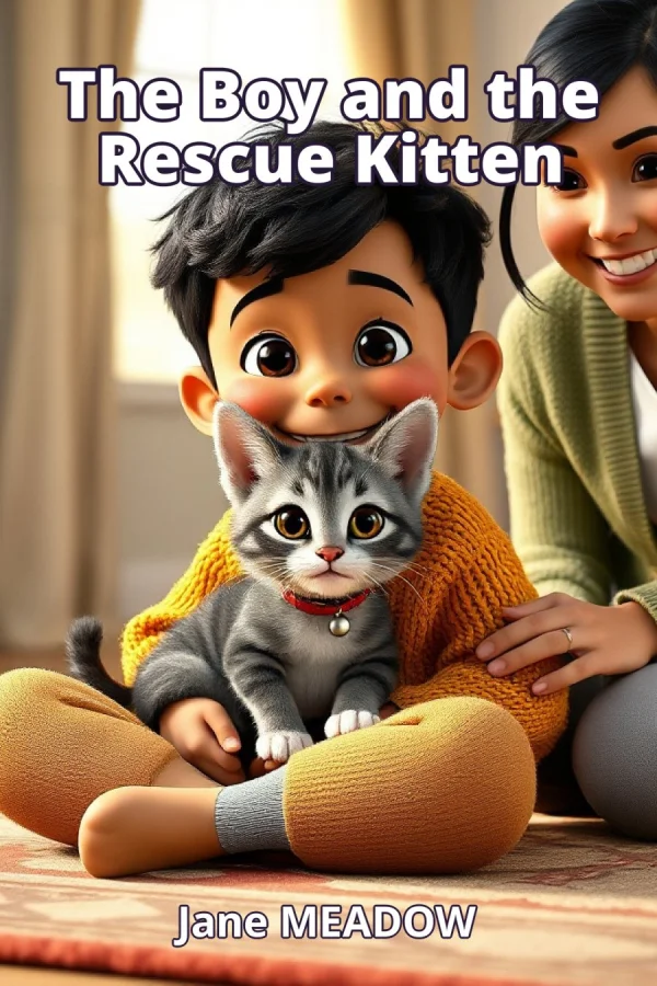 The Boy and the Rescue Kitten