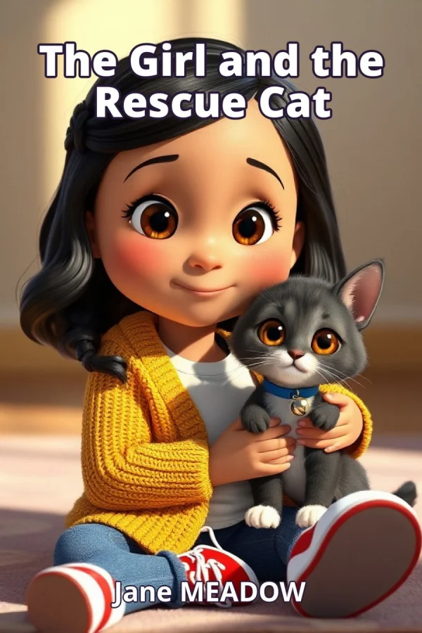 The Girl and the Rescue Cat