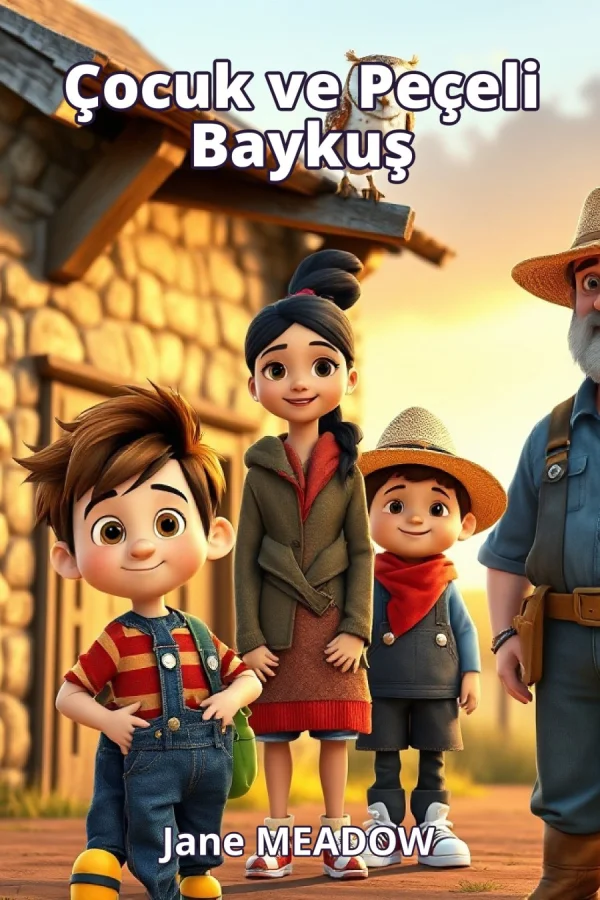 Çocuk ve Peçeli Baykuş