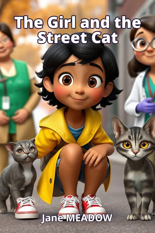 The Girl and the Street Cat